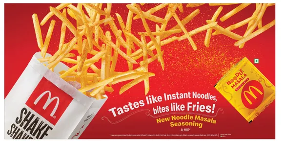 McDonald's introduces 'noodle masala' flavouring to its fries