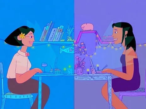Tinder decides to animate a sweet love story… 