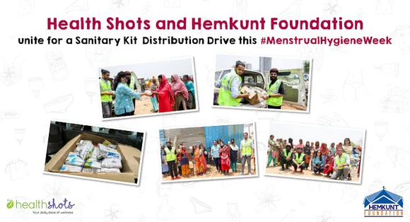 HT Health Shots & Hemkunt Foundation unite for a Sanitary Kit Distribution Drive on World Menstrual Hygiene Day