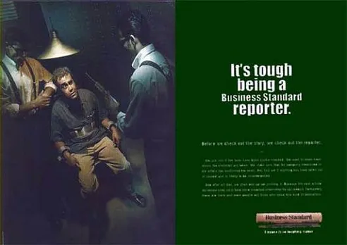 It's tough being a Business Standard reporter.