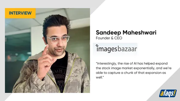 Focussed on content that AI can’t create: ImagesBazaar’s CEO Sandeep Maheshwari