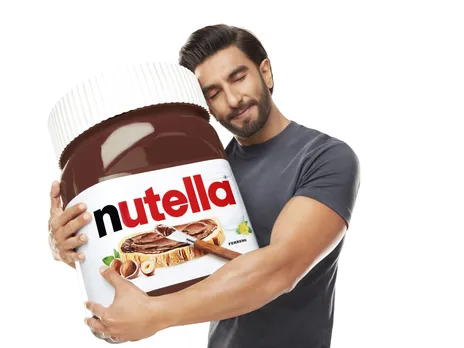 Ranveer Singh spreads smiles with Nutella for 60th anniversary celebrations