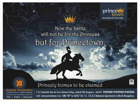 Kumar Properties Project PRINCE TOWN Launch In Banglore.