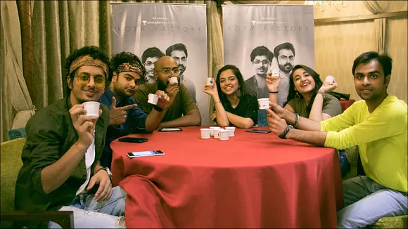 CupShup promotes TVF’s original web series Kota Factory through tea cups