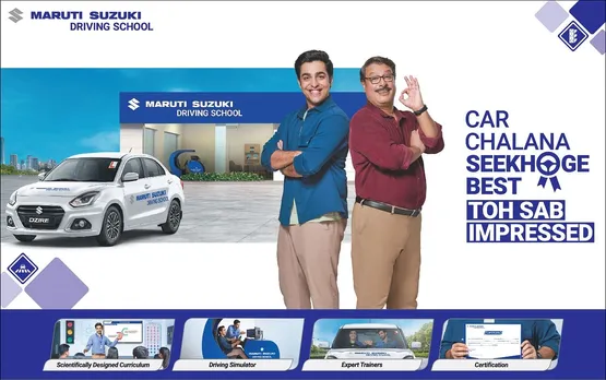 Maruti Suzuki Driving School launches new brand campaign “Seekhoge Best, Toh Sab Impressed”