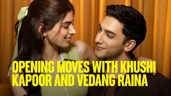 Khushi Kapoor and Vedang Raina highlight 'opening moves' in Bumble's new campaign