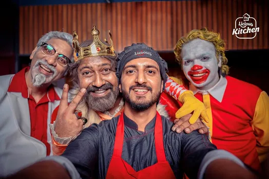 When a King, Clown and Colonel bond over juicy Licious chicken