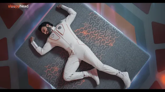 Ranveer Singh saves Mumbai from an attack by retrieving 
Sleepyhead's Technic Grid Mattress in new ad