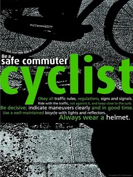 Cycling Safety Poster