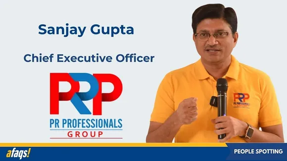 PR Professionals appoints Sanjay Gupta as chief executive officer