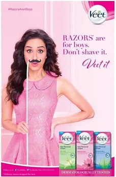 Don't shave it, Veet it