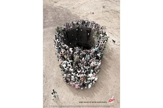 Every bucket of water saved counts