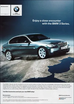 Enjoy a close encounter with the BMW 3 series.