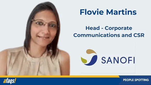 Sanofi India ropes in Flovie Martins as head of corporate communications and CSR