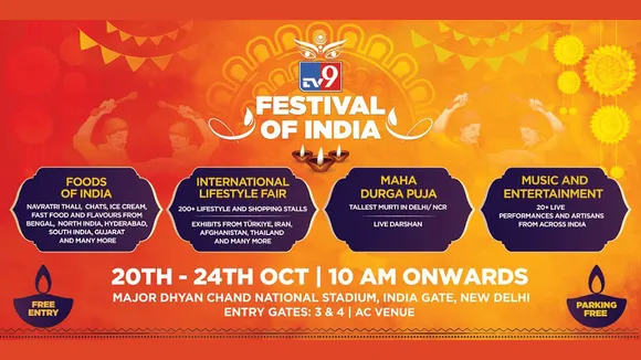 TV9 Network presents ‘TV9 Festival of India’ for Durga Pujo