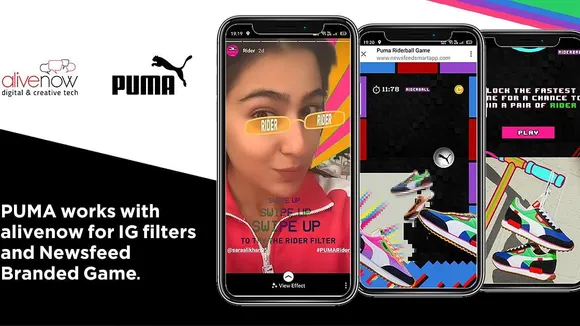 PUMA India launches Instagram AR & Newsfeed SmartApp game
