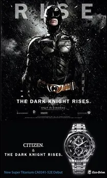 Citizen Watches ties up with The Dark Knight to promote Super Titanium
