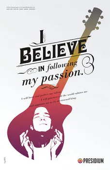 I believe in following my passion