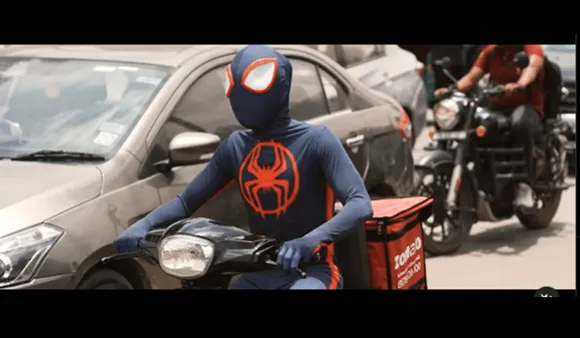 Spiderman becomes Zomato's delivery partner in new campaign 