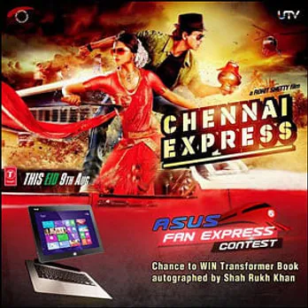 Asus takes a ride on Chennai Express