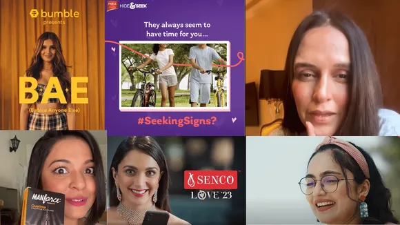 Brands release their versions of love stories in V-Day campaigns