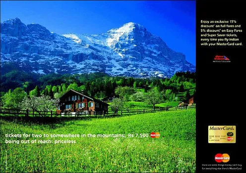 Tickets for two to somewhere in the mountains: Rs. 7,500Being out of reach: priceless