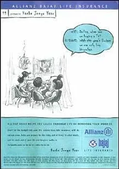 Allianz Bajaj helps you laugh through life by removing your worries.