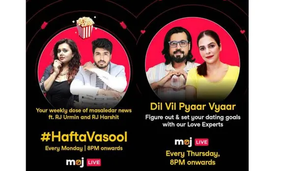 Moj partners with HT Media’s Fever FM to stream exclusive LIVE shows