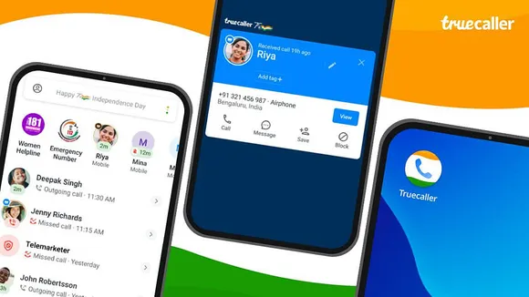 Truecaller celebrates Azadi ka Amrit Mahotsav with placement of Tricolour 