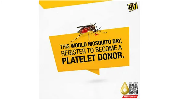 Why is this mosquito poking people on Facebook?