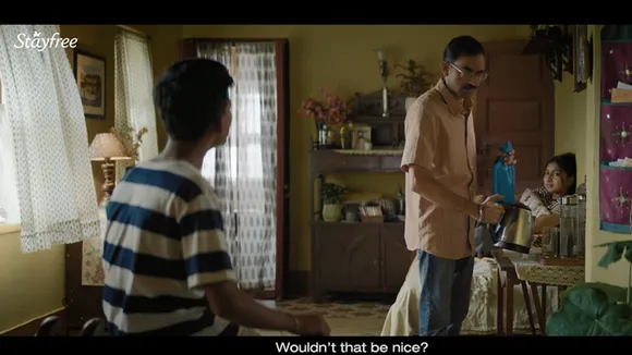 Stayfree encourages parents to start period talks by asking sons to buy a sanitary napkin