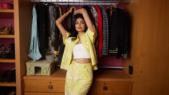 Athiya Shetty grants exclusive access to her personal wardrobe in LehLah's latest campaign