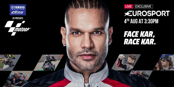 Eurosport India announces Shikhar Dhawan as brand ambassador for MotoGP in India