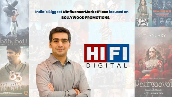 HiFi Digi launches India’s Biggest Influencer Marketplace 
focused on Bollywood Promotions
