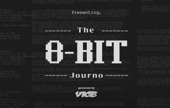 Dentsu Webchutney bags two Lions for 8-Bit Journo campaign