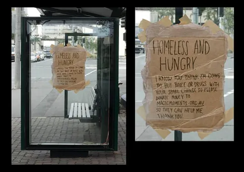 Homeless & hungry