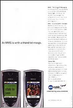 An MMS is wrth a thsnd txt mssgs.