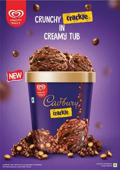 Mondelēz International and HUL launch the Kwality Wall’s Cadbury Crackle Tub in India
