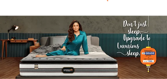 Springfit launches ‘Don’t just sleep, sleep luxuriously’ campaign with Kareena Kapoor Khan