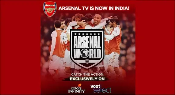 VOOT SELECT and COLORS INFINITY to showcase Arsenal TV shows