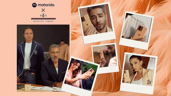 Motorola collaborates with Shantanu & Nikhil to launch ‘Motorola Peach Muse Collection'