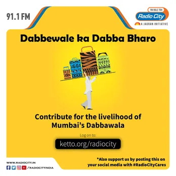 Radio City launches ‘Dabbewale ka Dabba Bharo’ fund raiser initiative 