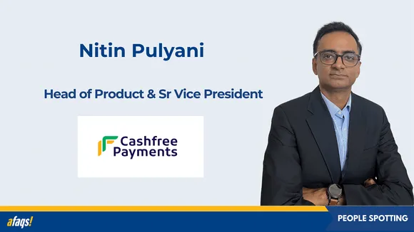 Cashfree Payments appoints Nitin Pulyani as head of product and senior vice president
