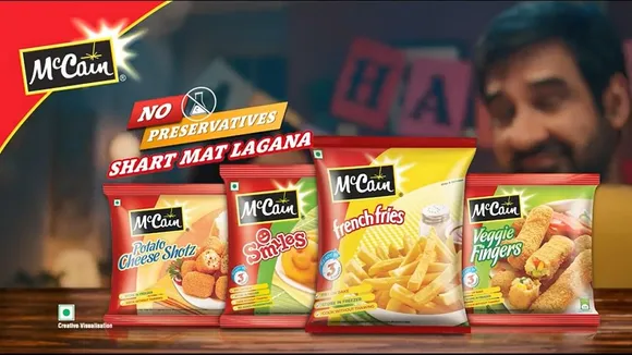 McCain Foods India launches 'Shart Mat Lagana' campaign promoting preservative-free products