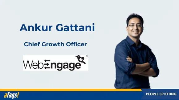 WebEngage promotes Ankur Gattani to Chief Growth Officer