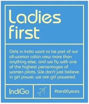 Ladies first