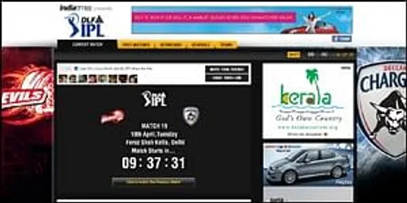 Indiatimes' IPL video stream gets more than 4.5 lakh unique visitors each day