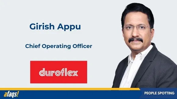 Duroflex appoints Girish Appu as Chief Operating Officer