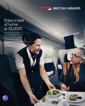 Enjoy a taste of home at 35000 ft