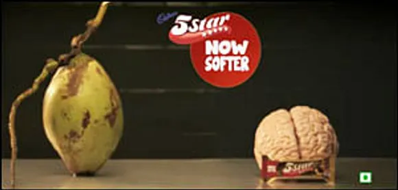 Cadbury 5 Star's soft touch
